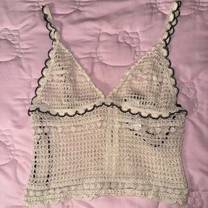 FOREVER 21 | Crochet Lace Bralette Top